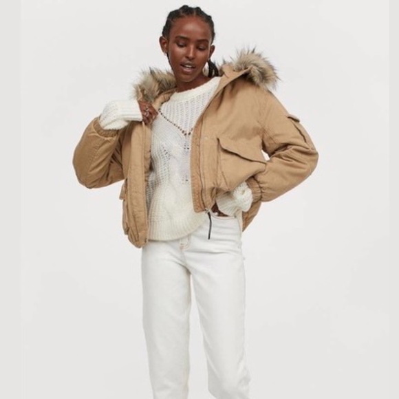 H\u0026M | Jackets \u0026 Coats | Hm Short Cotton 
